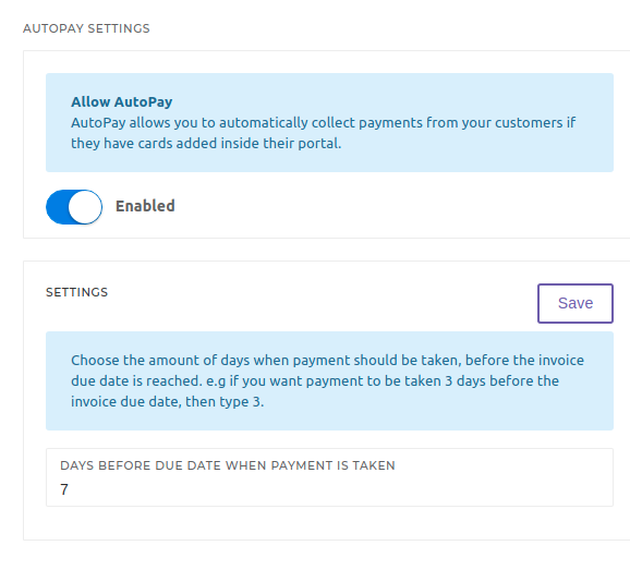 How to set up AutoPay